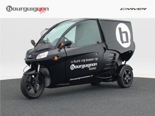 Carver Cargo Base 5.4 kWh Demo Carver, Bluetooth geluidinstallatie, zwarte velgen set, front seat cover touch