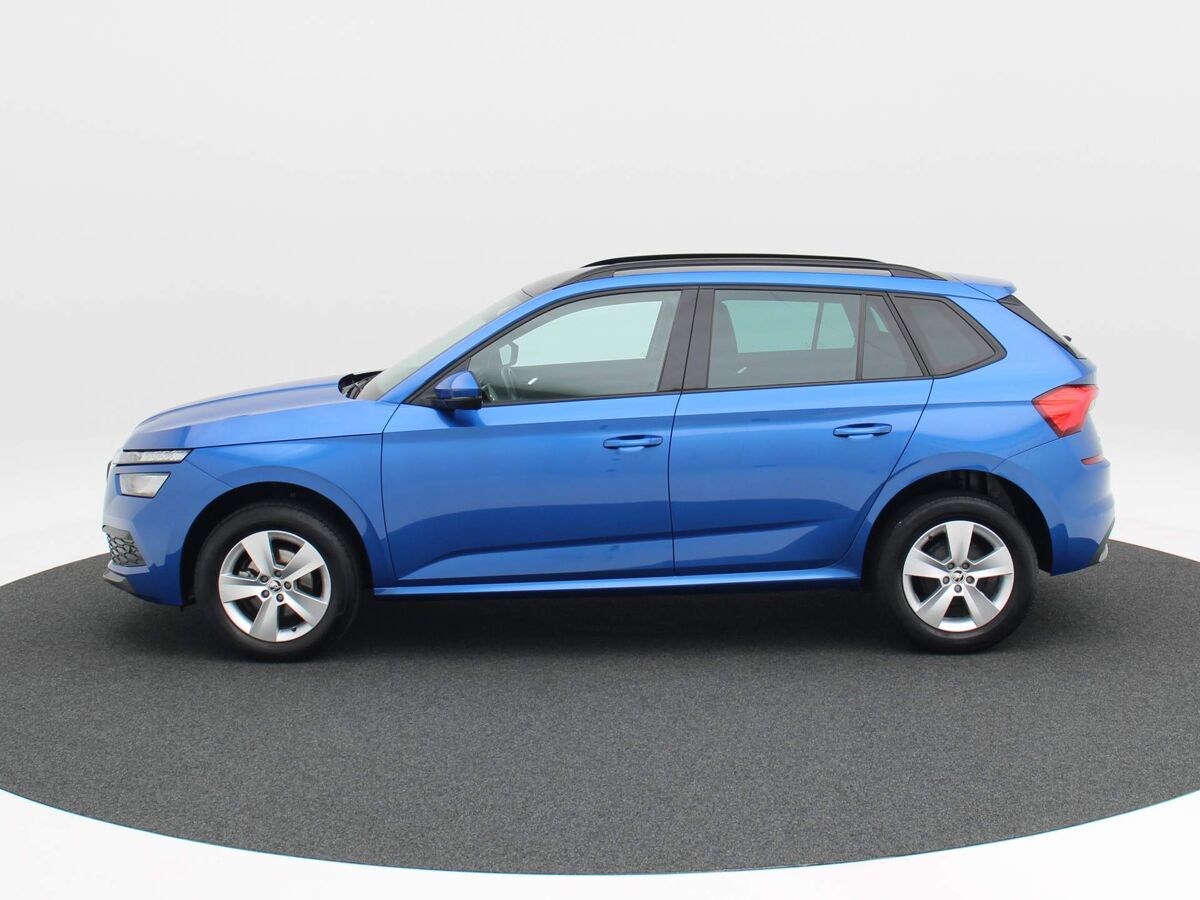 Škoda Kamiq 1.0 TSi 115 Pk DSG Sport Business | Panoramadak | Trekhaak | Stoelverwarming | App Connect | Adapt. Cruise | 62.797 Km!!