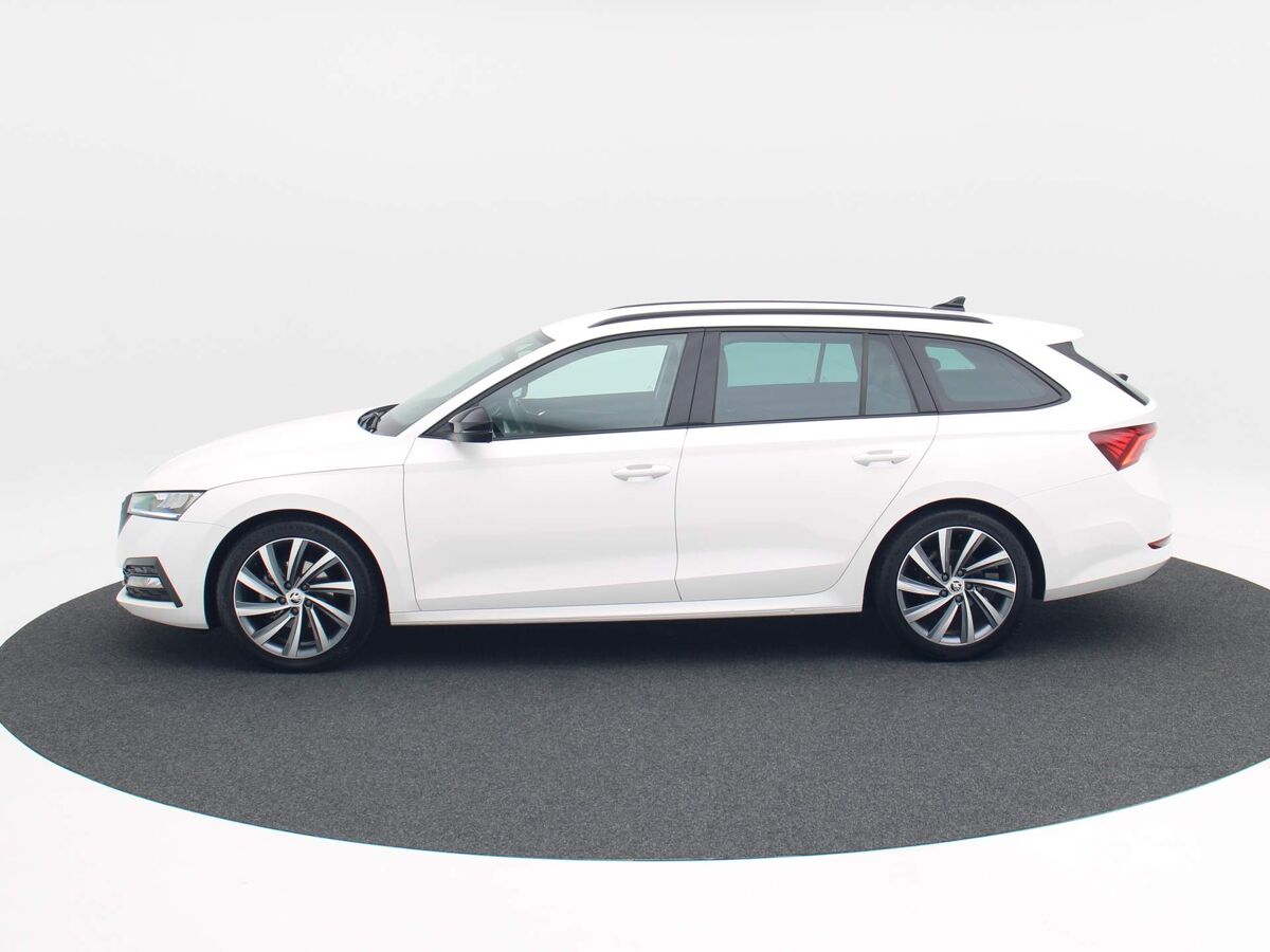 Škoda Octavia Combi 1.0 TSi Sport Business | Leder | Sportstoelen | 18 Inch | Navi | PDC | Privacy Glass | Stoelverwarming