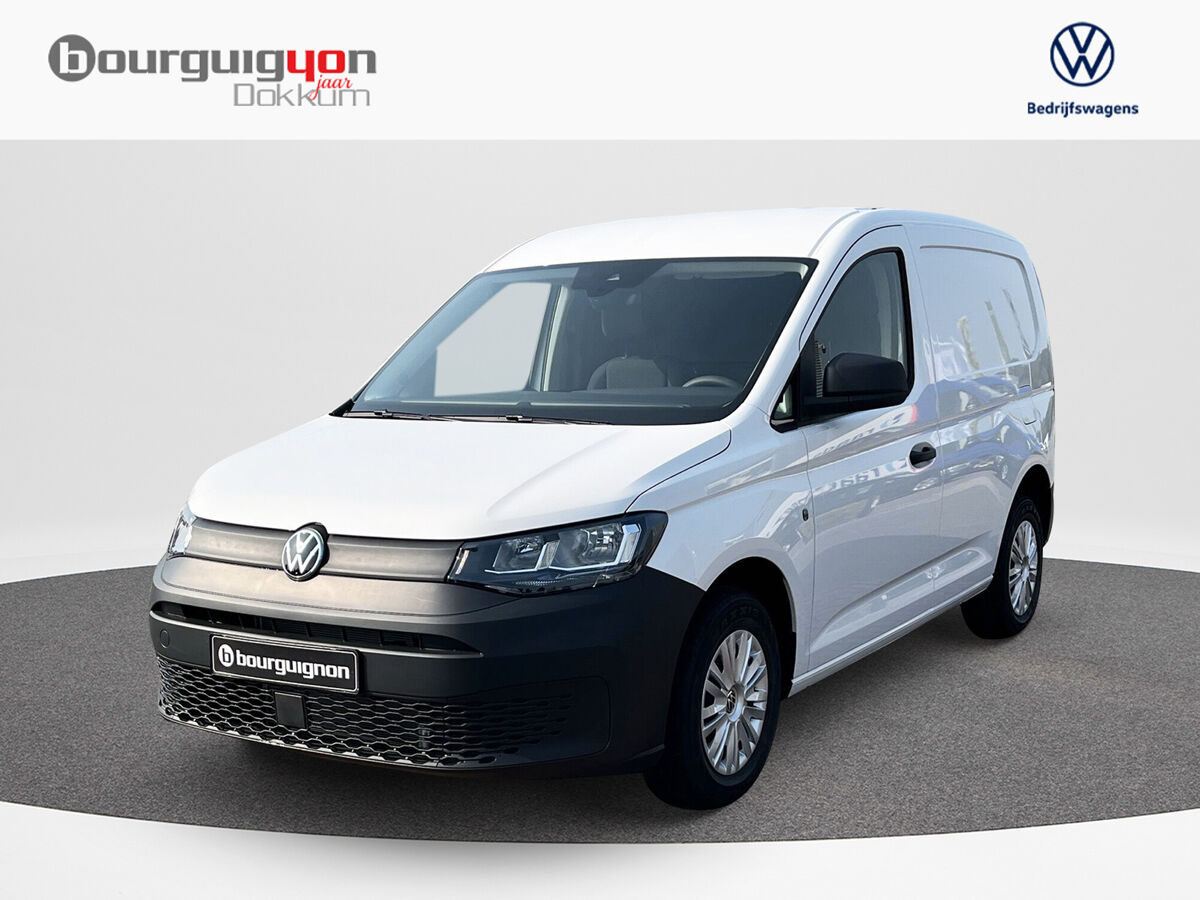 VW-Bedrijfswagens Caddy Cargo 2.0 TDI 102 pk | L1H1  | Airco | Achterdeuren | Trekhaak | Lane Assist | PDC | Navi via App |