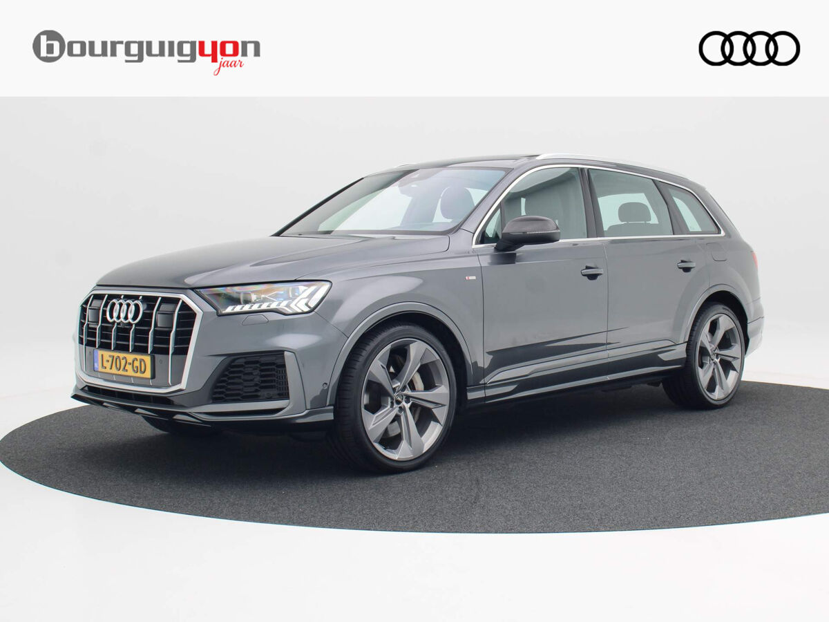 Audi Q7 55 TFSi e quattro S-Line | Trekhaak | Elek. Achterklep | Panorama | B&O | Trekhaak | Elek. Stoel