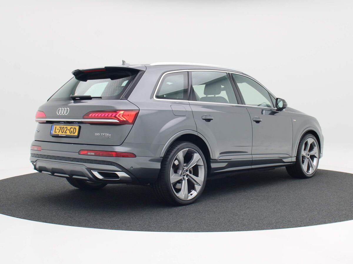 Audi Q7 55 TFSi e quattro S-Line | Trekhaak | Elek. Achterklep | Panorama | B&O | Trekhaak | Elek. Stoel