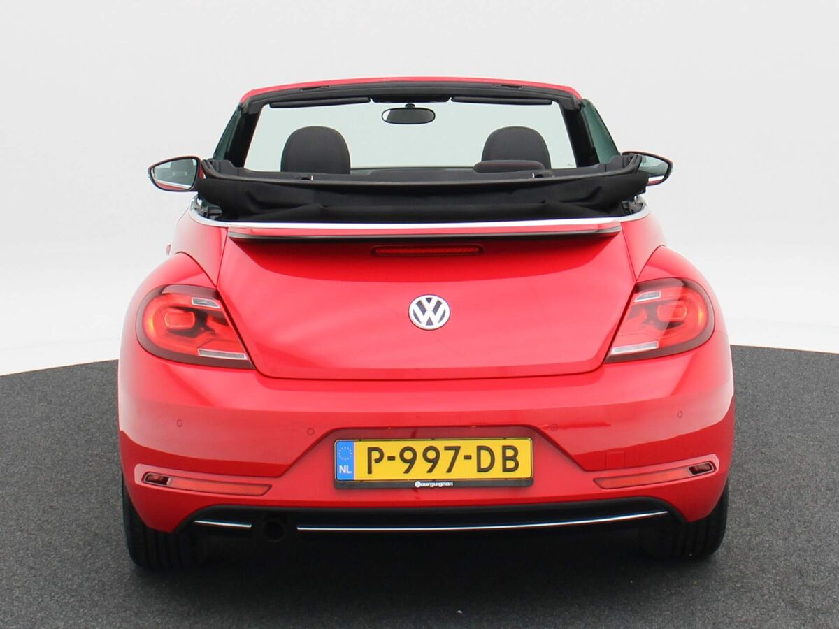 Volkswagen Beetle Cabriolet 1.2 TSi 105 Pk Sound | ECC | Navi | 17 Inch | Parkeersensoren | Stoelverwarming | 63.009 Km!!