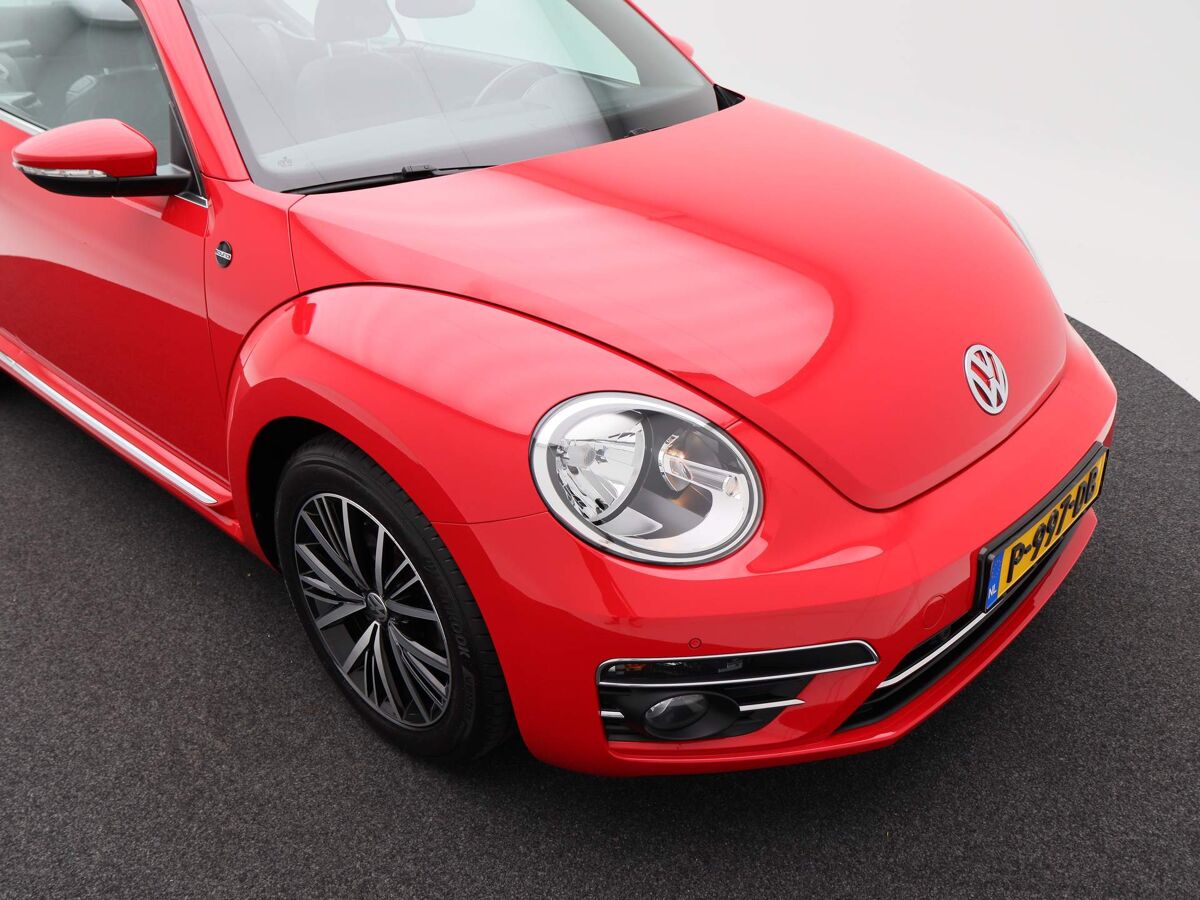 Volkswagen Beetle Cabriolet 1.2 TSi 105 Pk Sound | ECC | Navi | 17 Inch | Parkeersensoren | Stoelverwarming | 63.009 Km!!