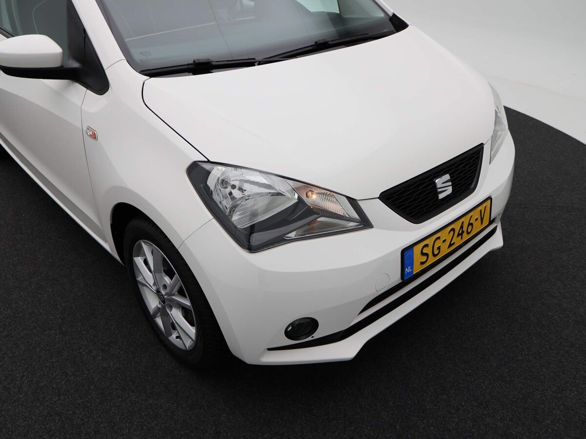 SEAT Mii 1.0 Sport Intense | Airco | Cruise Control | Parkeersensoren | 15'' Velgen | Getint Glas | Elek Spiegels |