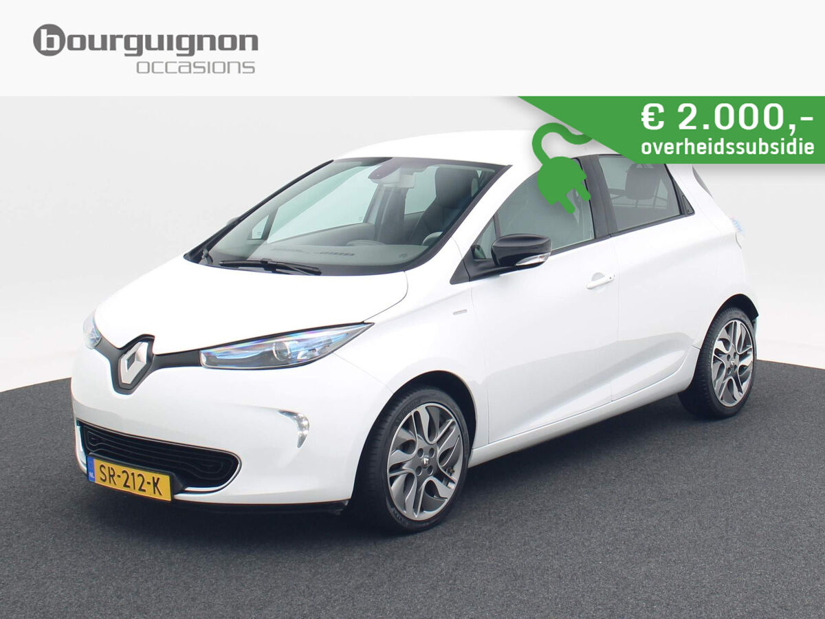 Renault ZOE R90 Edition One 22 kWh Eigen Accu | Airco | Leder | Camera | 17 Inch | Navi | Bose Audio | 67.157 Km!!