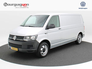 VW-Bedrijfswagens Transporter 2.0 TDi L2H1 Grijs metallic | Airco | 17'' velgen | Lat om Lat | Elektrische spiegels | 34.229km! |