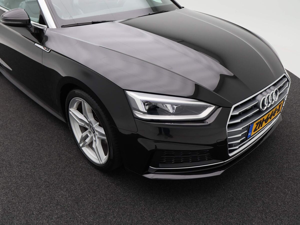 Audi A5 Cabriolet Cabriolet 2.0 TFSi 190 Pk S-Line | Nekverwarming | Cruise | Elek. Stoel | ECC | Carplay | Camera | 19 Inch | 79.955 Km!!