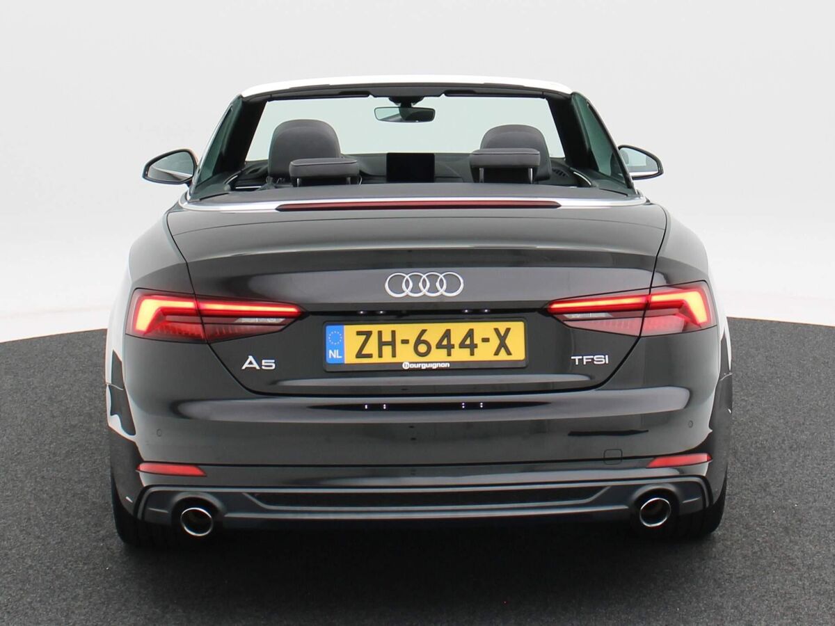 Audi A5 Cabriolet Cabriolet 2.0 TFSi 190 Pk S-Line | Nekverwarming | Cruise | Elek. Stoel | ECC | Carplay | Camera | 19 Inch | 79.955 Km!!