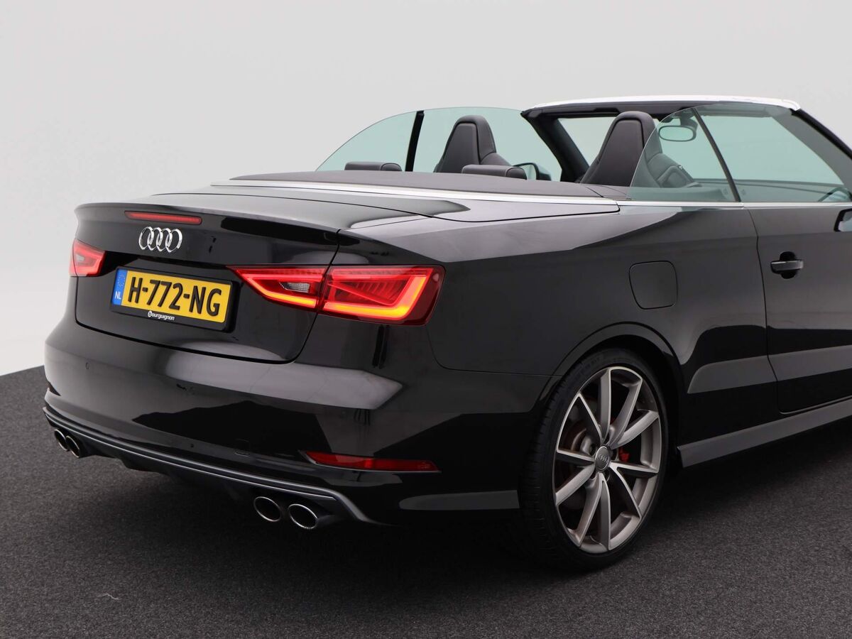 Audi S3 Cabriolet 2.0 TFSi 300 Pk S3 quattro S-Line | Navi | LED | Camera | Leder | B&O Audio | Camera | 19 Inch | 97.590 Km!!