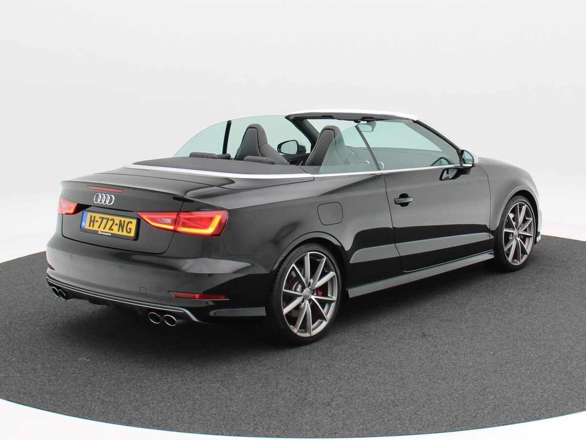 Audi S3 Cabriolet 2.0 TFSi 300 Pk S3 quattro S-Line | Navi | LED | Camera | Leder | B&O Audio | Camera | 19 Inch | 97.590 Km!!