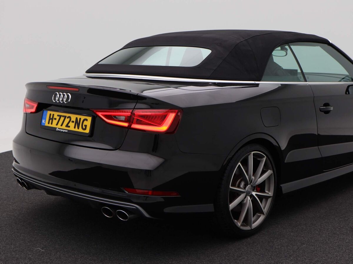 Audi S3 Cabriolet 2.0 TFSi 300 Pk S3 quattro S-Line | Navi | LED | Camera | Leder | B&O Audio | Camera | 19 Inch | 97.590 Km!!