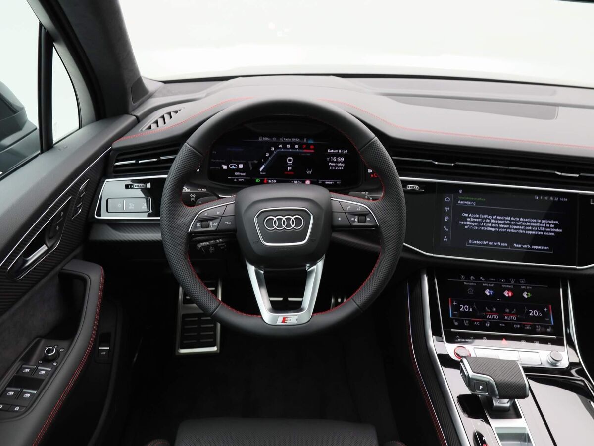 Audi Q7 SQ7 4.0 TFSI | 507 PK SUV 8 versn. Tiptronic | Quattro | Laser Led | Head up Display | 22 inch | B&O | Massagestoelen |