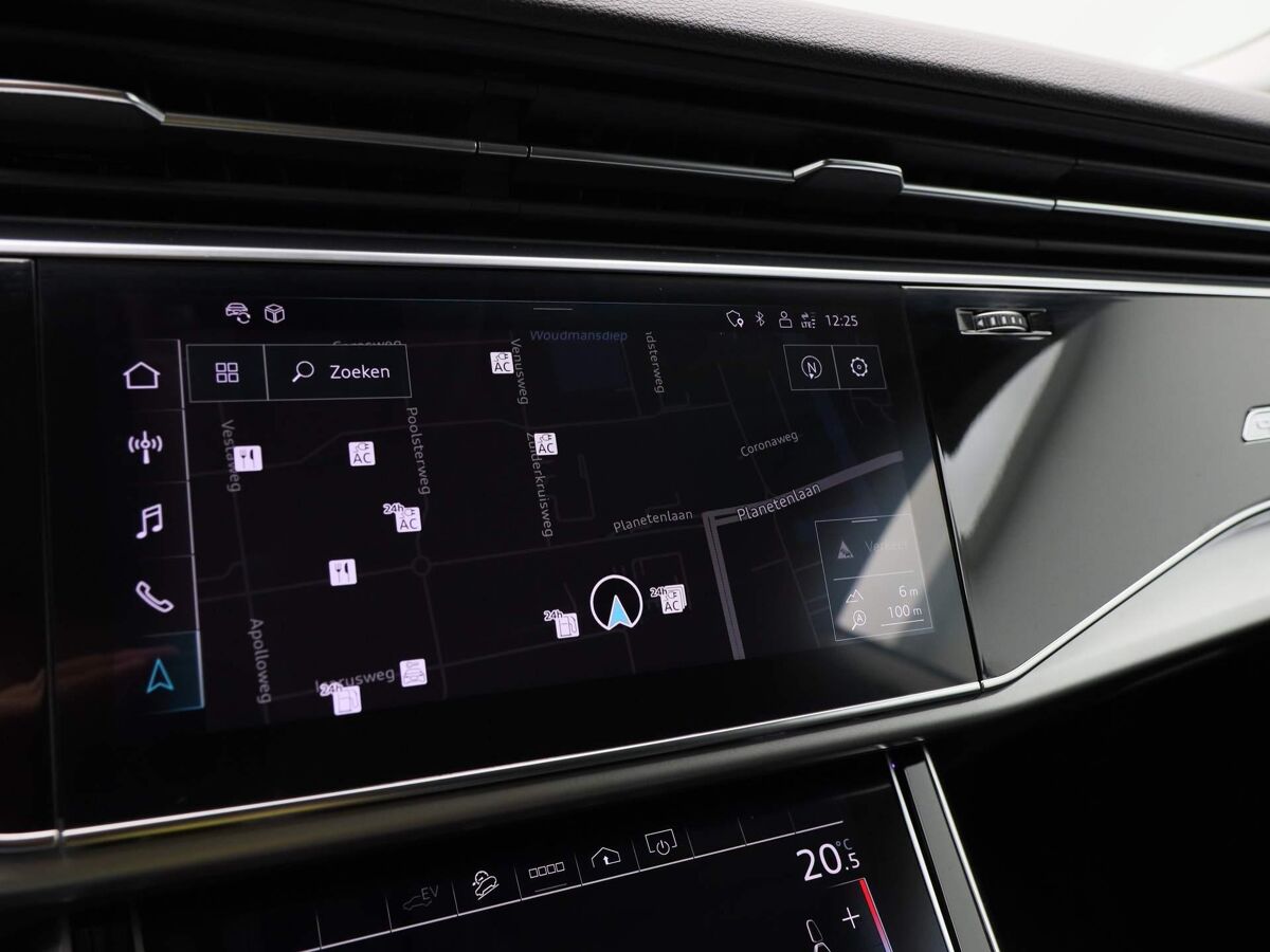 Audi Q8 55 TFSI e 381 PK | Leder | Navi | Adapt. Cruise | Trekhaak | Elek. Achterklep | 22 Inch | 54.382 Km!!