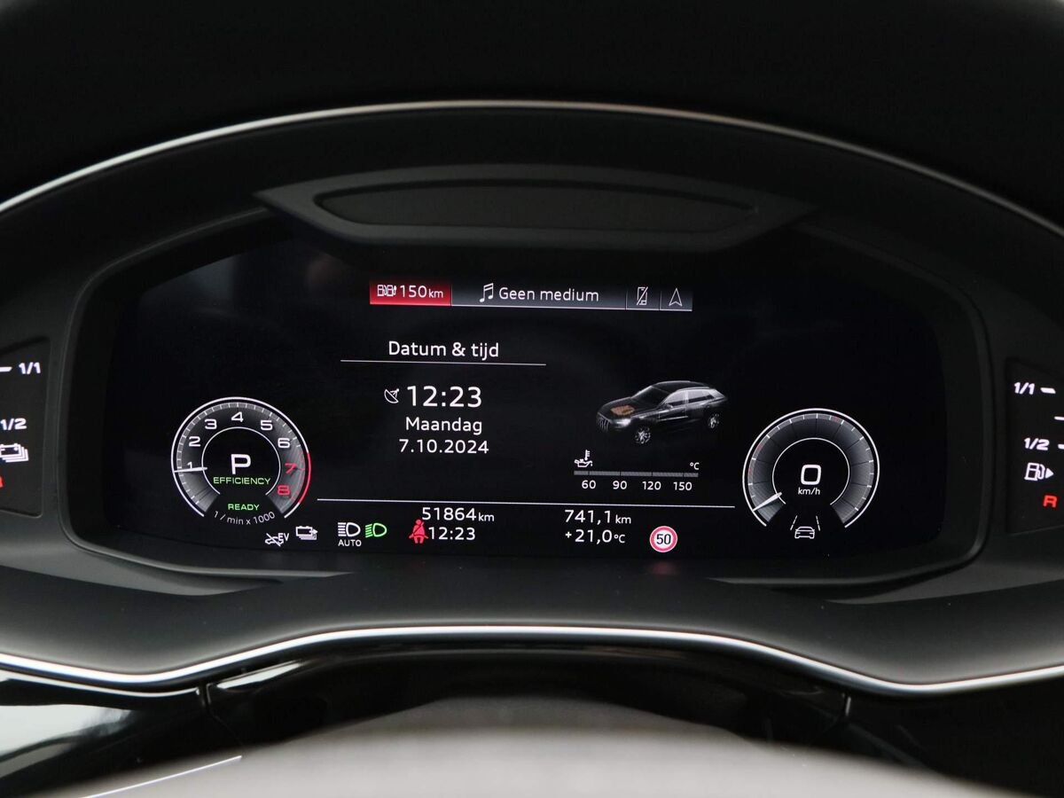 Audi Q8 55 TFSI e 381 PK | Leder | Navi | Adapt. Cruise | Trekhaak | Elek. Achterklep | 22 Inch | 54.382 Km!!