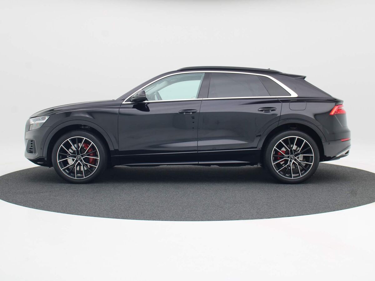 Audi Q8 55 TFSI e 381 PK | Leder | Navi | Adapt. Cruise | Trekhaak | Elek. Achterklep | 22 Inch | 54.382 Km!!