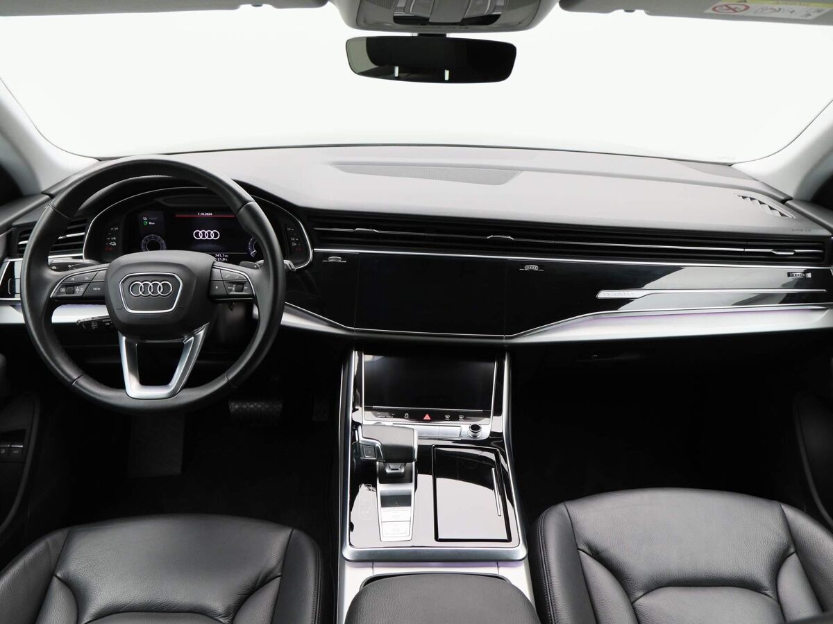 Audi Q8 55 TFSI e 381 PK | Leder | Navi | Adapt. Cruise | Trekhaak | Elek. Achterklep | 22 Inch | 54.382 Km!!