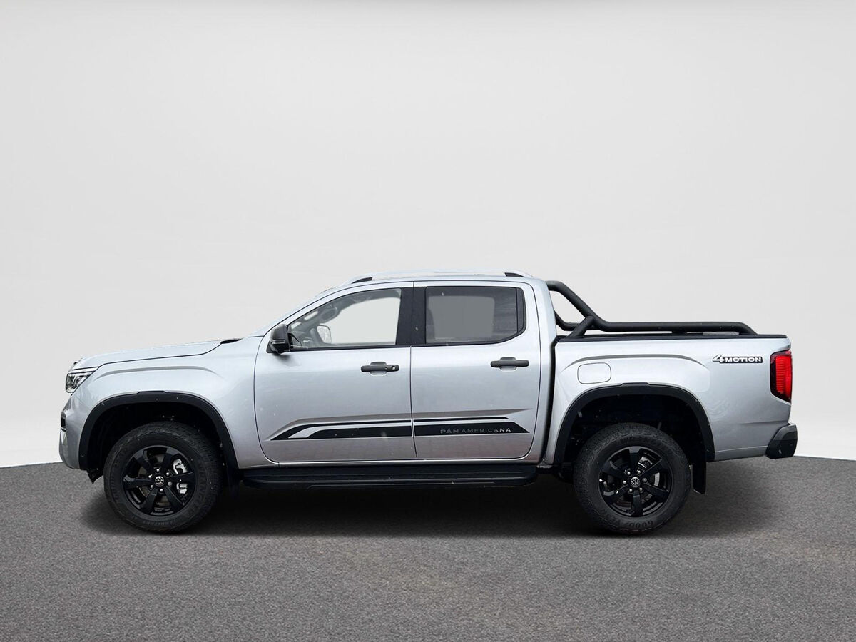 VW-Bedrijfswagens Amarok Plus Cabine 3.0 TDI V6 240 pk Automaat 4Motion | PanAmericana | Adapt. Cruise | 18" LM | TREKHAAK |