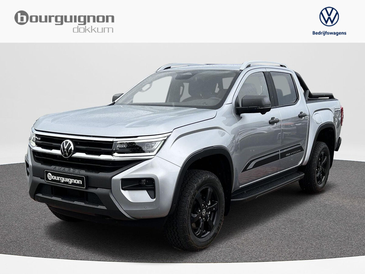 VW-Bedrijfswagens Amarok Plus Cabine 3.0 TDI V6 240 pk Automaat 4Motion | PanAmericana | Adapt. Cruise | 18" LM | TREKHAAK |