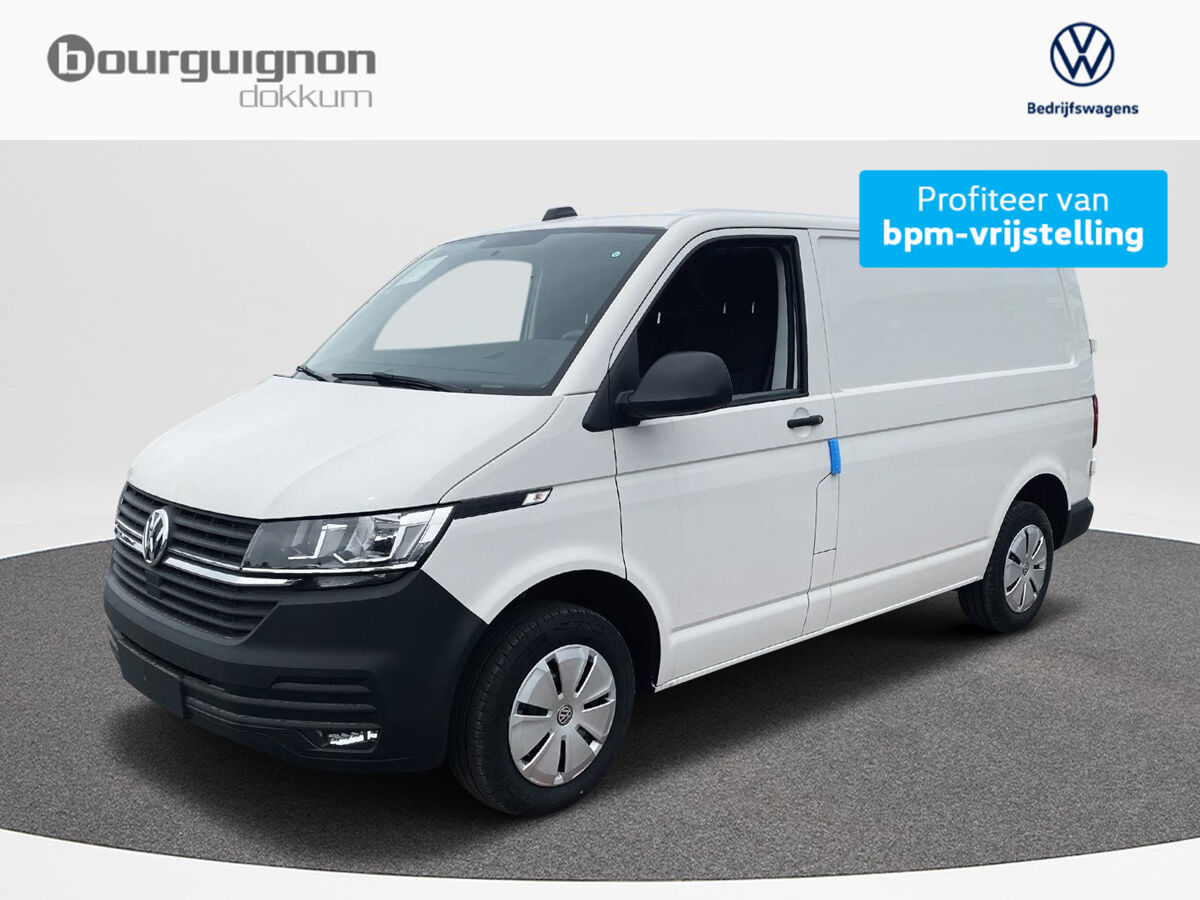 VW-Bedrijfswagens Transporter 2.0 TDI 110 pk L1H1 28 | Bijrijdersbank | Achterdeuren | A-Camera | Navi via App | BPM Vrij |