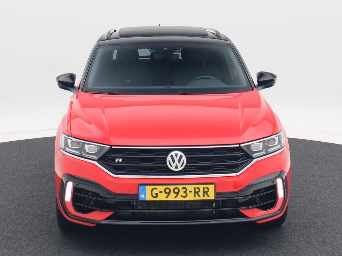 Volkswagen T-Roc R 2.0 TSi 300 Pk DSG 4Motion 300 Pk | Orig. NL | Full LED | Leder | Panoramadak | Akrapovic | 97.112 Km!!