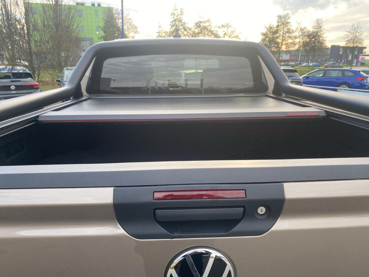VW-Bedrijfswagens Amarok 3.0 TDI 4Motion Double Cab PanAmericana | Adapt. Cruise | 360° View | Trekhaak | Leder |