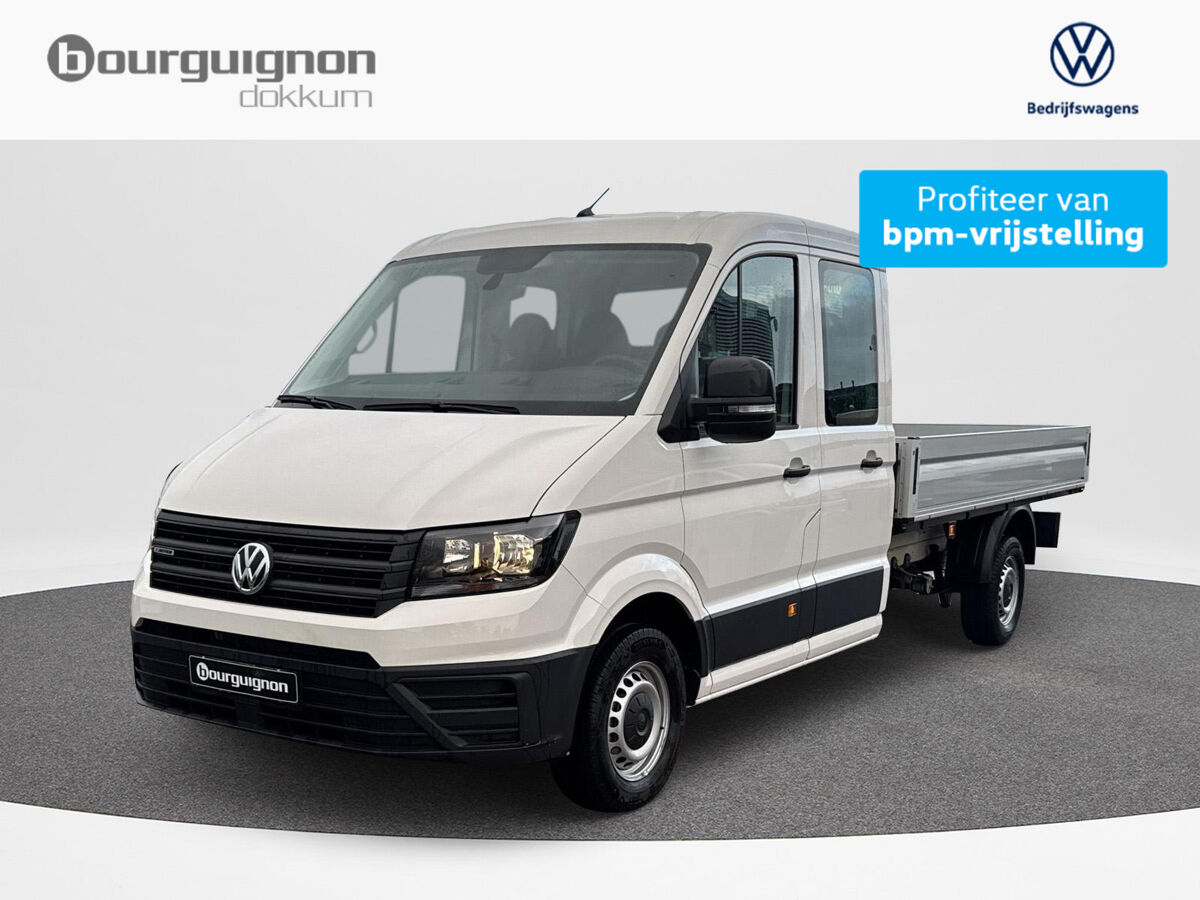 VW-Bedrijfswagens Crafter 35 Pick Up 2.0 TDI 140 pk L4 4Motion Trendline | 7 Persoons | Trekhaak | BPM Vrij |