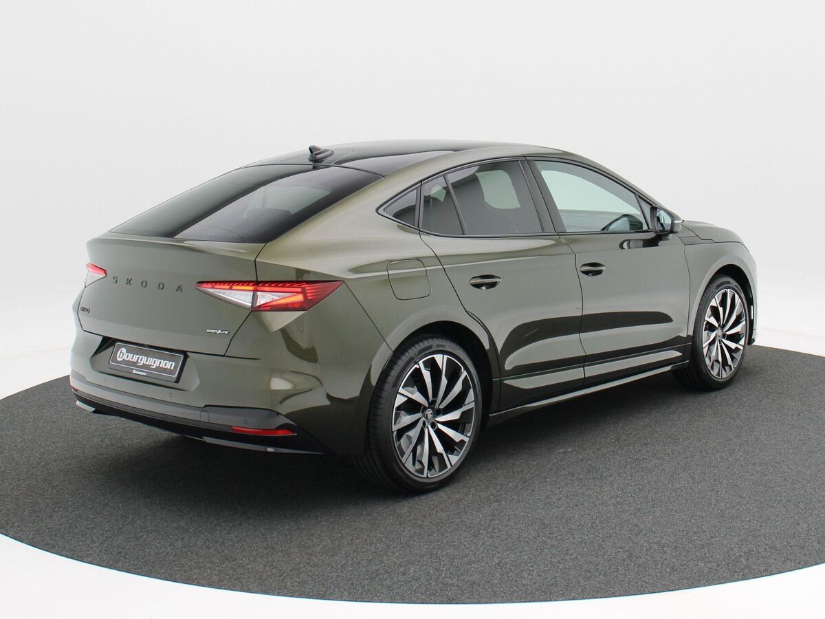 Škoda Enyaq Coupé Sportline 85 | 286 PK | Head-up display | 360 camera | Stoelverwarming | 21" velgen