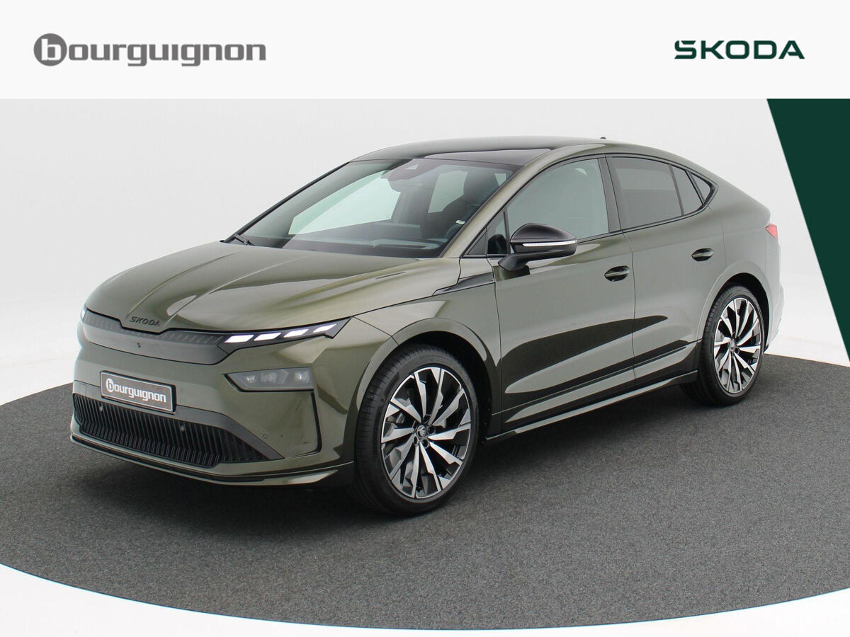 Škoda Enyaq Coupé Sportline 85 | 286 PK | Head-up display | 360 camera | Stoelverwarming | 21" velgen