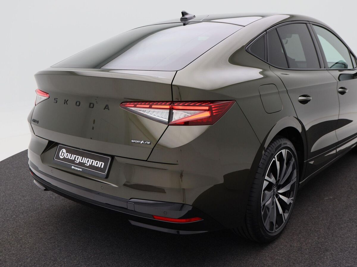 Škoda Enyaq Coupé Sportline 85 | 286 PK | Head-up display | 360 camera | Stoelverwarming | 21" velgen
