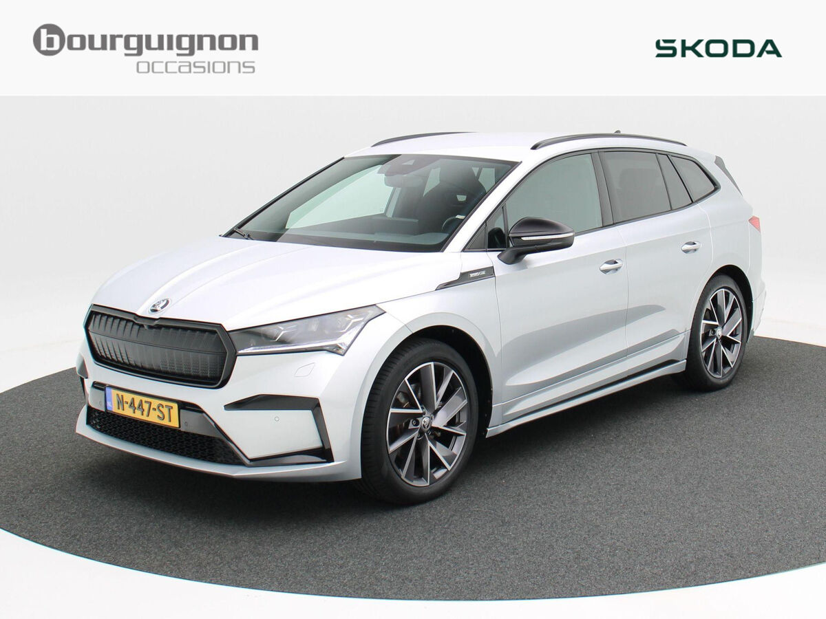 Škoda Enyaq iV 60 180 Pk Sportline | Full LED | Trekhaak | 20 Inch | Privacy Glass | Camera | 67.067 Km!!