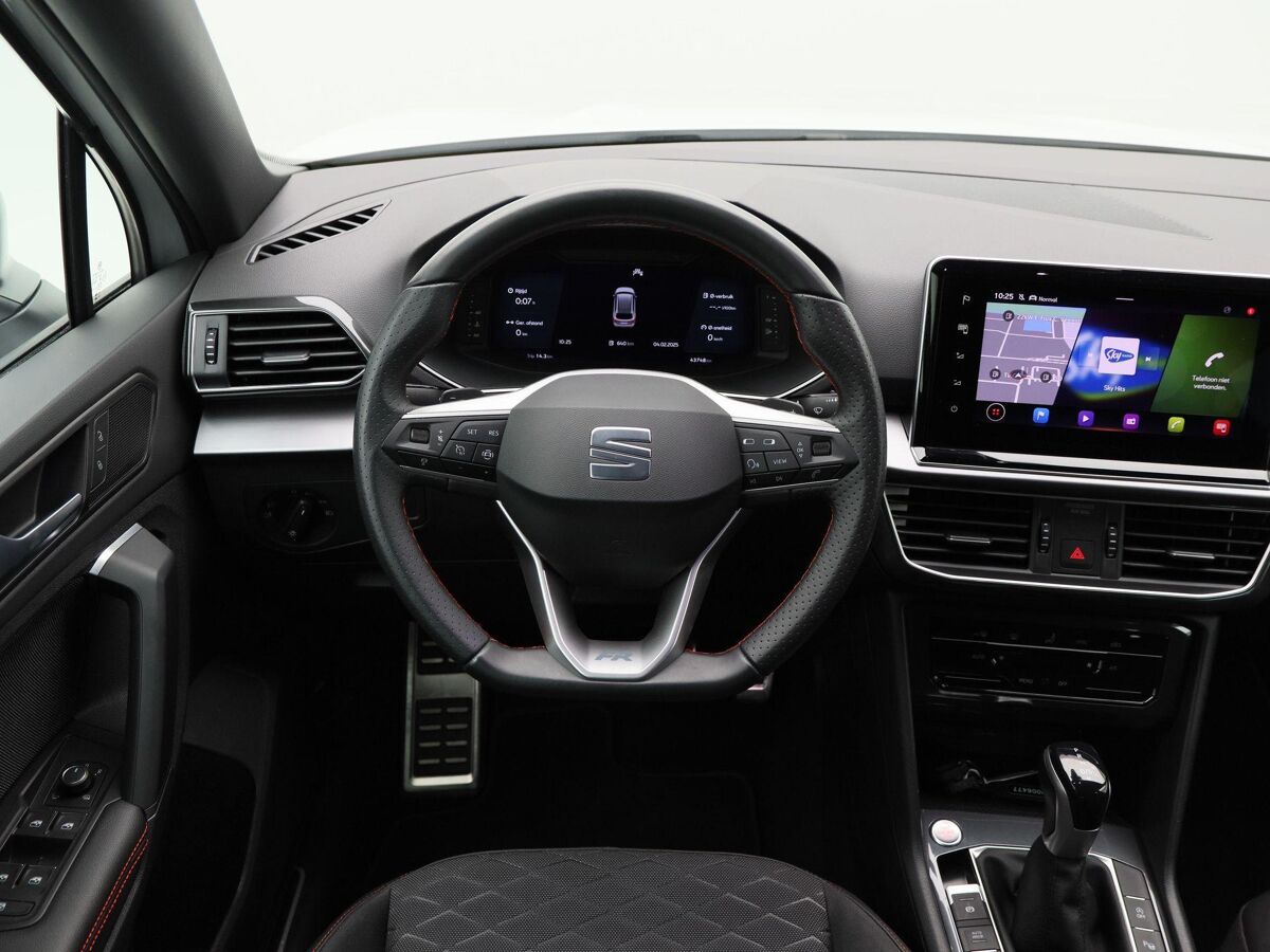 SEAT Tarraco 1.5 TSi 150 Pk Automaat FR Business Intense | 360° Camera | Elektrische Stoelen | Adaptive Cruise | Carplay | LED | Parkeersensoren | Navigatie | ECC | DAB | 20 Inch