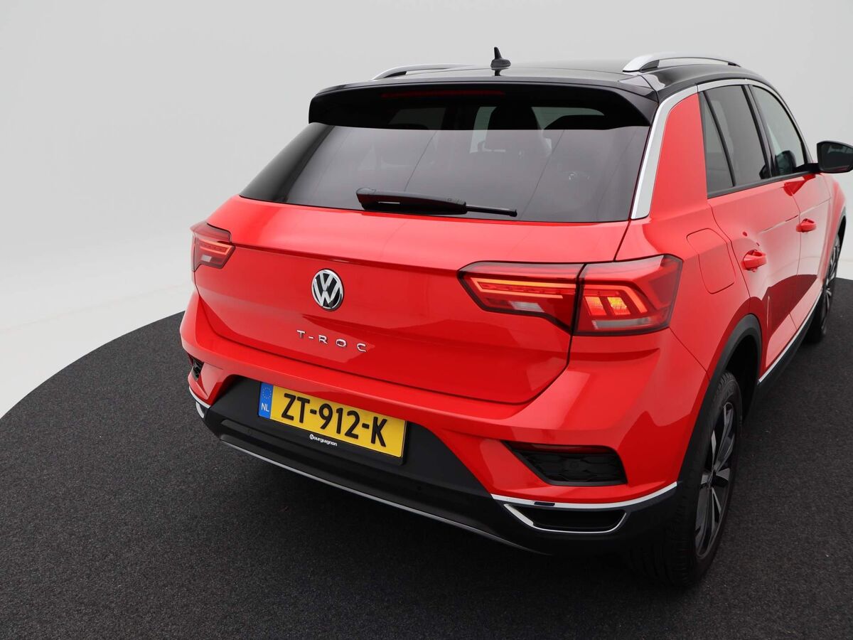 Volkswagen T-Roc 1.0 TSi Style | Adap. Cruise | ECC | Camera | Privacy | Carplay | Navi | Sensoren | 17 Inch