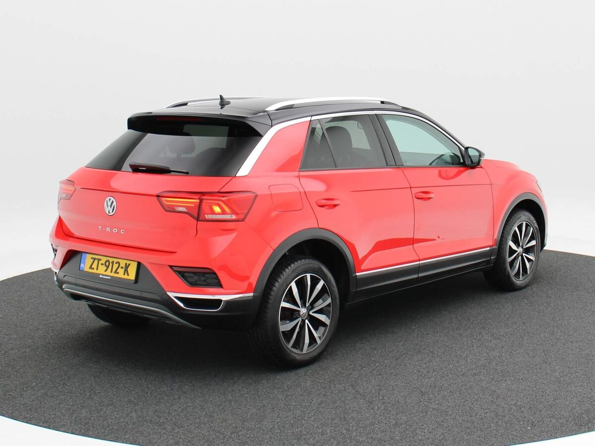 Volkswagen T-Roc 1.0 TSi Style | Adap. Cruise | ECC | Camera | Privacy | Carplay | Navi | Sensoren | 17 Inch