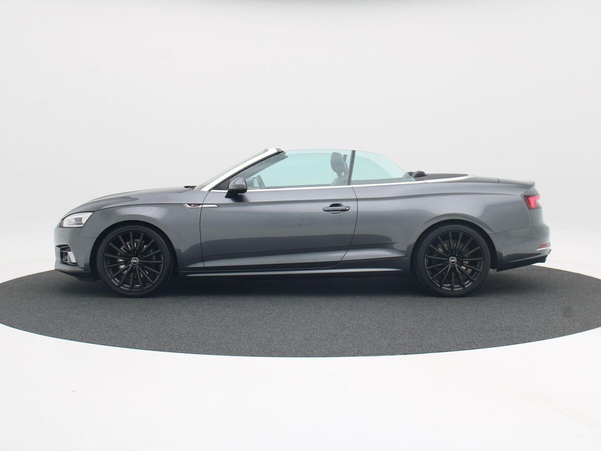 Audi A5 Cabriolet 40 TFSi Design Pro Line Plus | Adaptive Cruise | B&O Sound | Stuur Verwarming | Achteruitrijcamera | Parkeersensoren | ECC | LED | Navigatiesysteem | 19 Inch