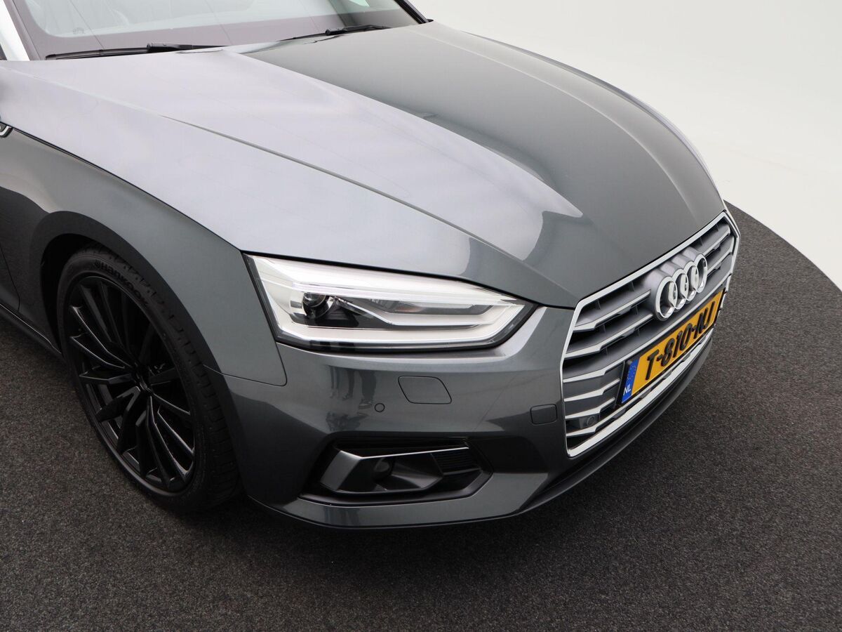 Audi A5 Cabriolet 40 TFSi Design Pro Line Plus | Adaptive Cruise | B&O Sound | Stuur Verwarming | Achteruitrijcamera | Parkeersensoren | ECC | LED | Navigatiesysteem | 19 Inch