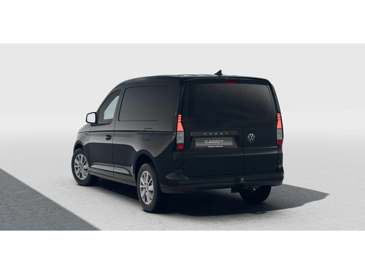VW-Bedrijfswagens Caddy Cargo Style 2.0 TDI EU6 90 kW (122 pk) 2755 mm 7 versnel | 381293 | Achterdeuren met ruiten | Lichtmetalen velgen | Trekhaak |