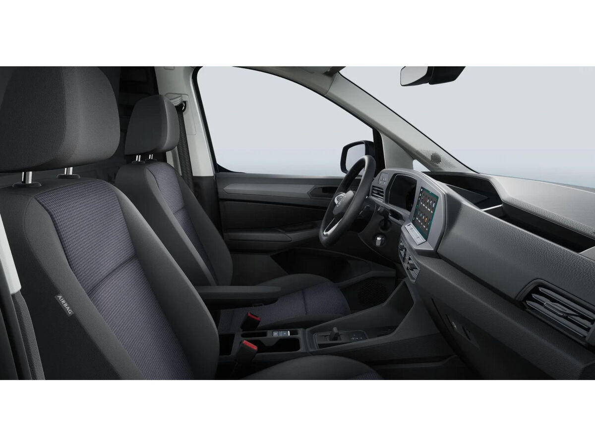 VW-Bedrijfswagens Caddy Cargo Style 2.0 TDI EU6 90 kW (122 pk) 2755 mm 7 versnel | 381293 | Achterdeuren met ruiten | Lichtmetalen velgen | Trekhaak |