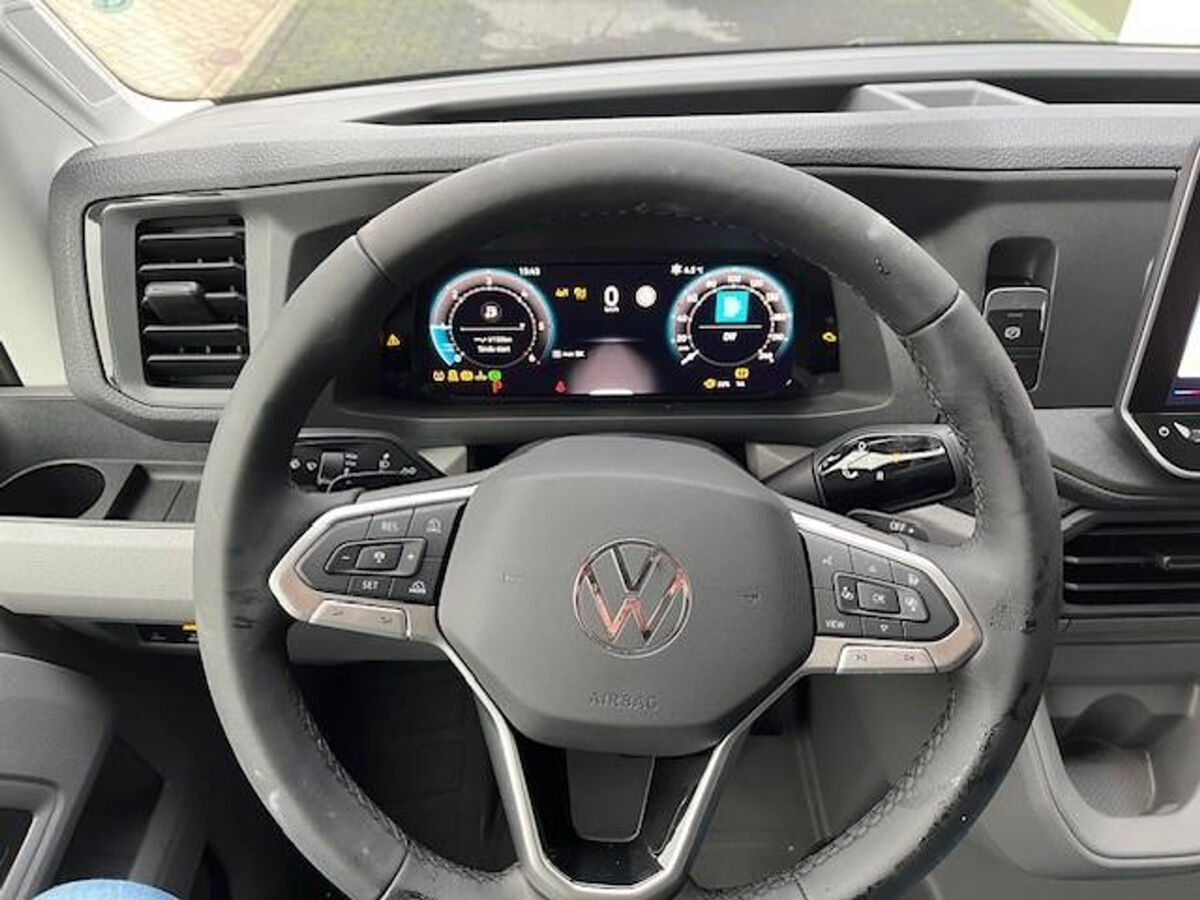 VW-Bedrijfswagens Crafter Exclusive L3H3 2.0 TDI 140 pk AUTOMAAT GVW 3.5T | 351947 | Navi | LED koplampen | Lichtmetaal | Alarm | Trekhaak |