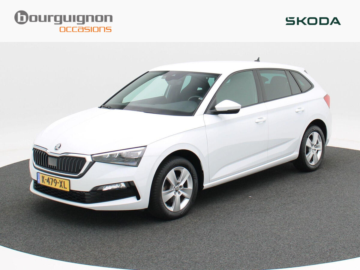 Škoda Scala 1.0 TSi 110 Pk Automaat Sport Business | Full LED | Navigatie | Privacy Glass | Sportstoelen | 16 Inch | Camera | 59.666 Km!!