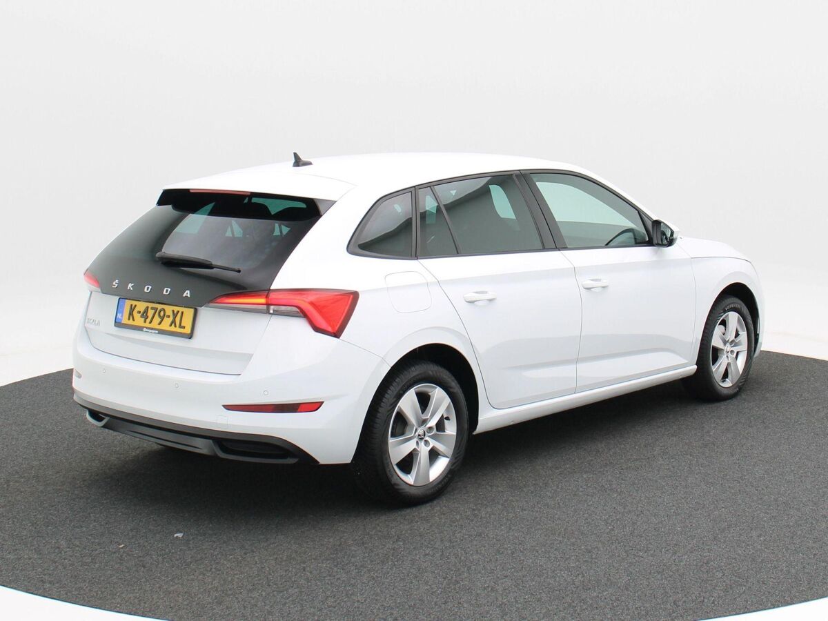 Škoda Scala 1.0 TSi 110 Pk Automaat Sport Business | Full LED | Navigatie | Privacy Glass | Sportstoelen | 16 Inch | Camera | 59.666 Km!!