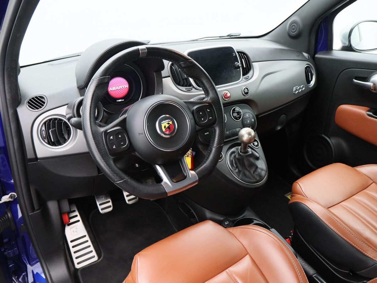 Fiat 500 C 1.4 T-Jet 165 Pk Abarth Turismo | Climate Controle | Leder | Sportstoelen | Uconnect | 17 Inch | 71.669 Km!!