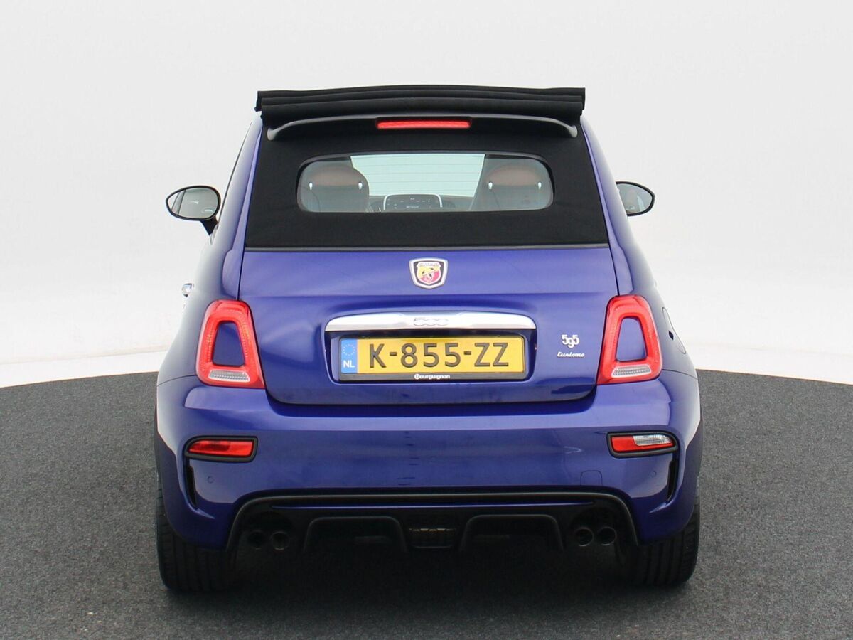 Fiat 500 C 1.4 T-Jet 165 Pk Abarth Turismo | Climate Controle | Leder | Sportstoelen | Uconnect | 17 Inch | 71.669 Km!!