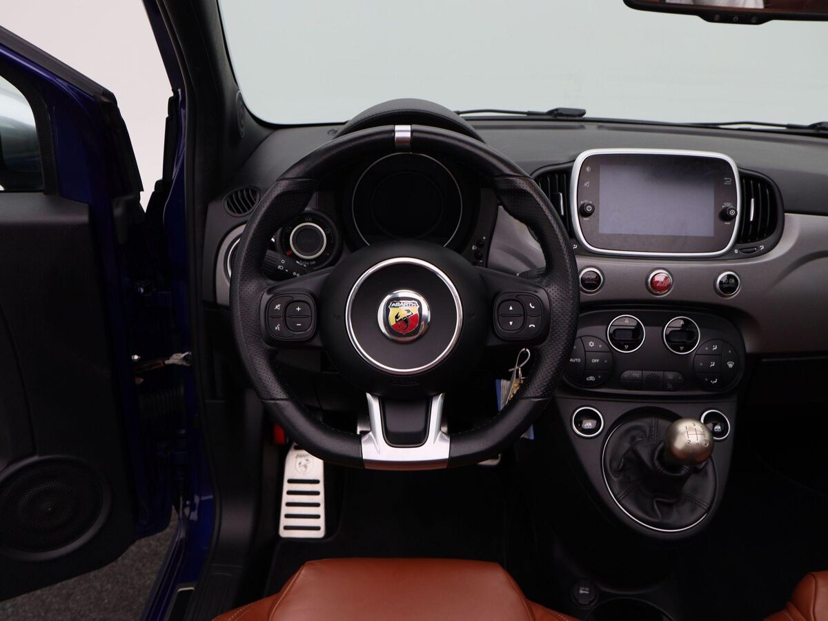 Fiat 500 C 1.4 T-Jet 165 Pk Abarth Turismo | Climate Controle | Leder | Sportstoelen | Uconnect | 17 Inch | 71.669 Km!!