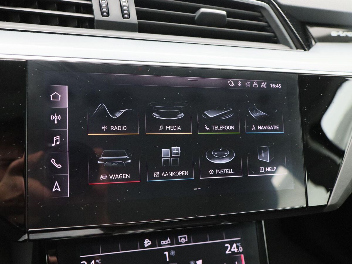 Audi e-tron 50 quattro 313 Pk Launch edition 71 kWh | Cruise Control | Luchtvering | Bluetooth | Navigatie | 21 Inch | 68.437 Km!!