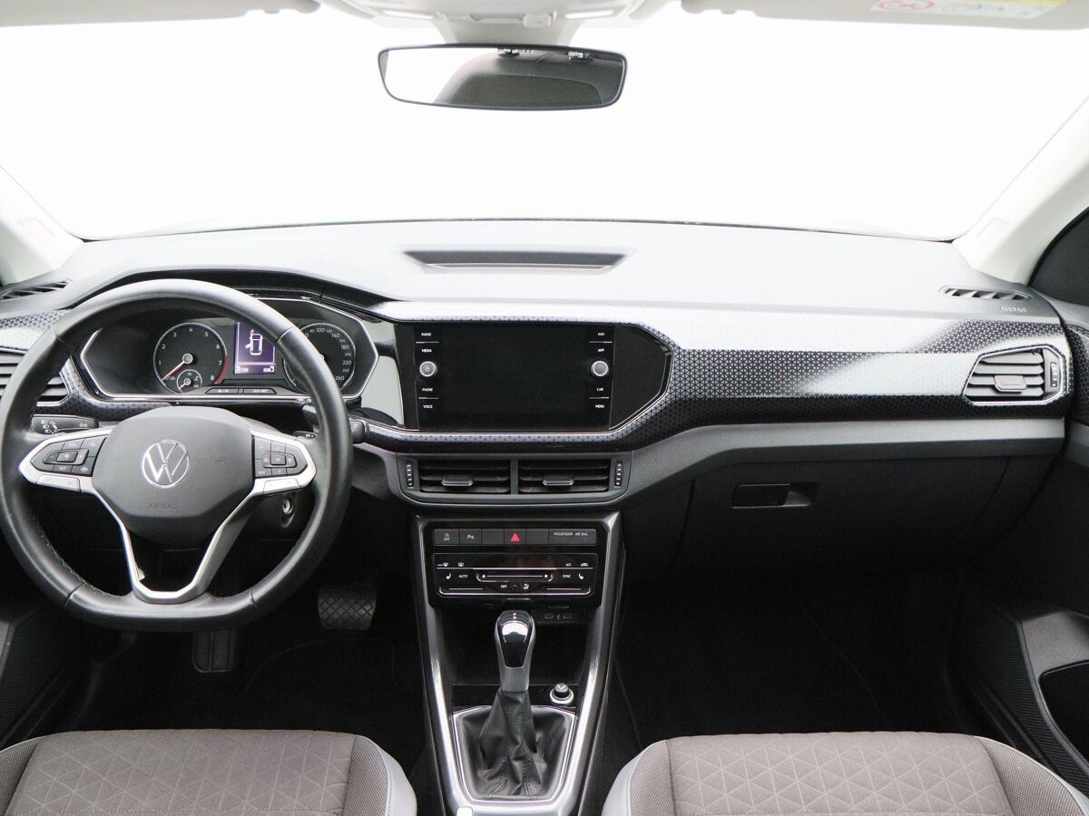 Volkswagen T-Cross 1.5 TSi 150 Pk Automaat Style | Adaptive Cruise | CarPlay | Bluetooth | Achterruitrijcamera | Stoelverwarming | 17 Inch | 45.129 Km!!