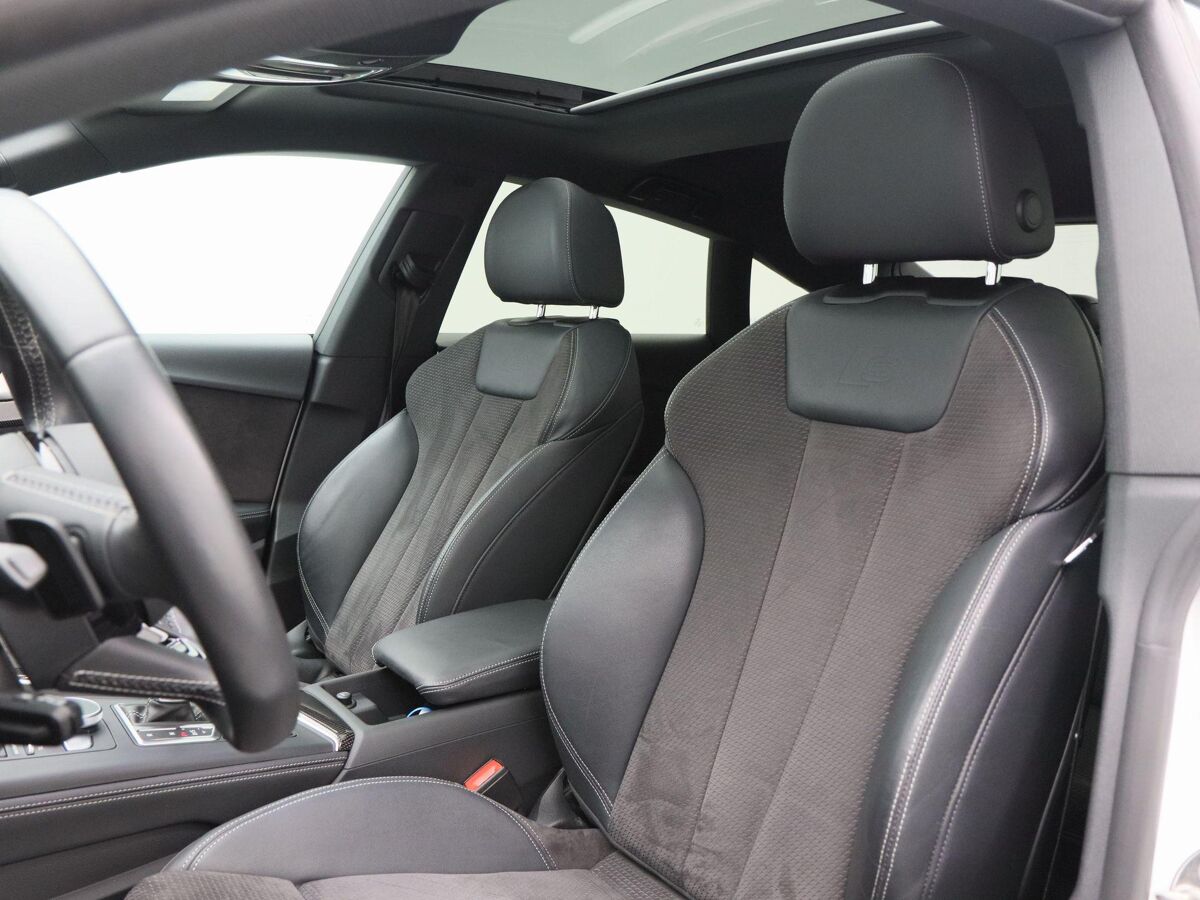 Audi S5 Sportback 3.0 TFSi 353 Pk quattro S-Line | Full LED | Panoramadak | B&O Audio | Adaptive Cruise | Trekhaak | Zwart Optiek | Privacy Glass | 102.384 Km!!