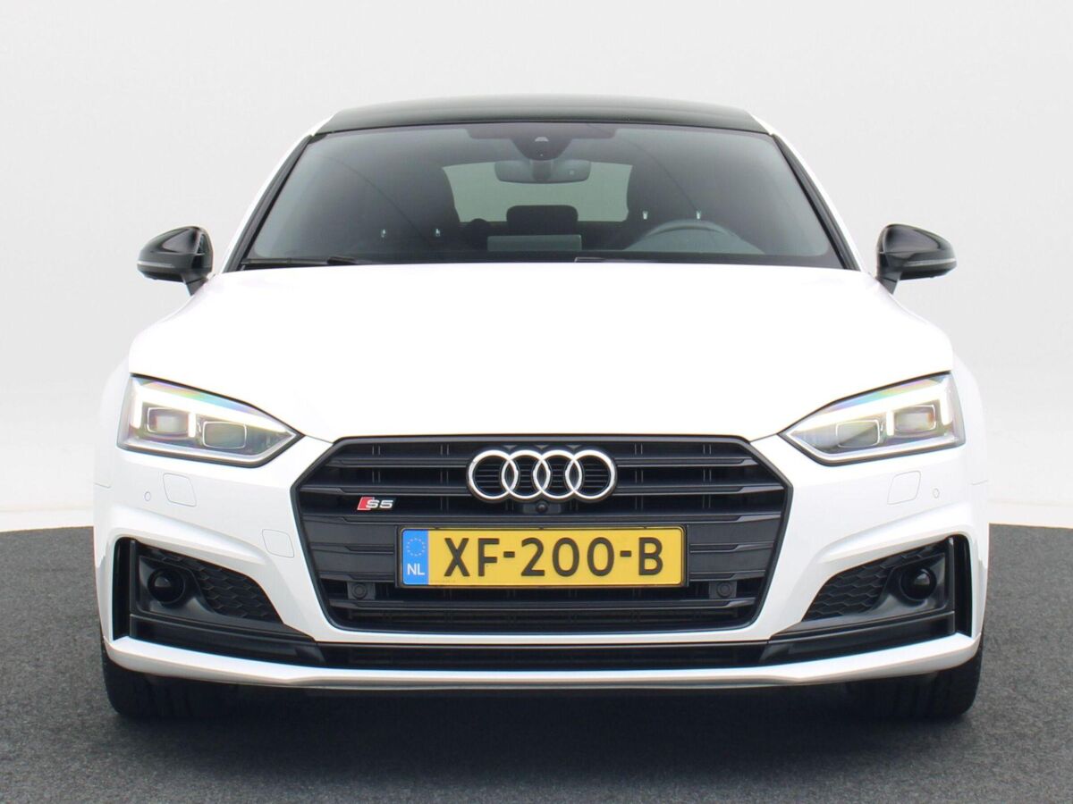 Audi S5 Sportback 3.0 TFSi 353 Pk quattro S-Line | Full LED | Panoramadak | B&O Audio | Adaptive Cruise | Trekhaak | Zwart Optiek | Privacy Glass | 102.384 Km!!
