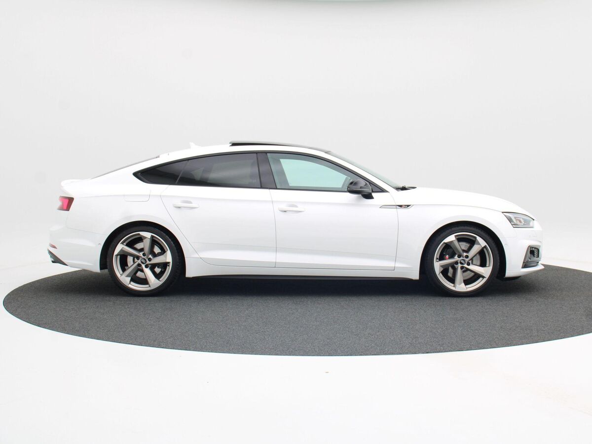 Audi S5 Sportback 3.0 TFSi 353 Pk quattro S-Line | Full LED | Panoramadak | B&O Audio | Adaptive Cruise | Trekhaak | Zwart Optiek | Privacy Glass | 102.384 Km!!