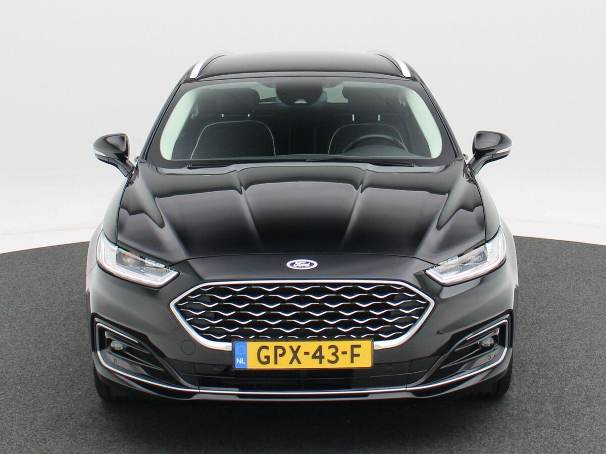 Ford Mondeo Wagon 2.0 IVCT HEV 187 Pk Automaat Vignale | Full LED | Leder | Stoelverwarming | Bluetooth | Trekhaak | Camera | 66.367 Km!!